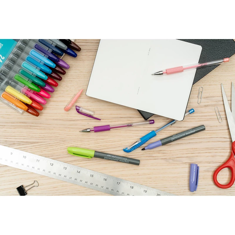 Art Alternatives Silver Fine Permanent Marker Set