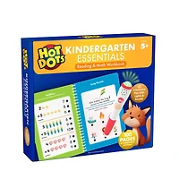 Educational Insights Hot Dots Kindergarten Essentials Reading & Math Workbook