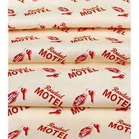 Schitt's Creek Café Motel & Keys Precut Cotton Fabric
