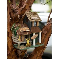 10.25" Bass Lake Lodge Birdhouse