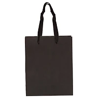 JAM Paper Medium Black Matte Heavy Duty Kraft Gift Bags, 3ct.