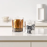 60oz. Clear Plastic Storage Jar by Simply Tidy®