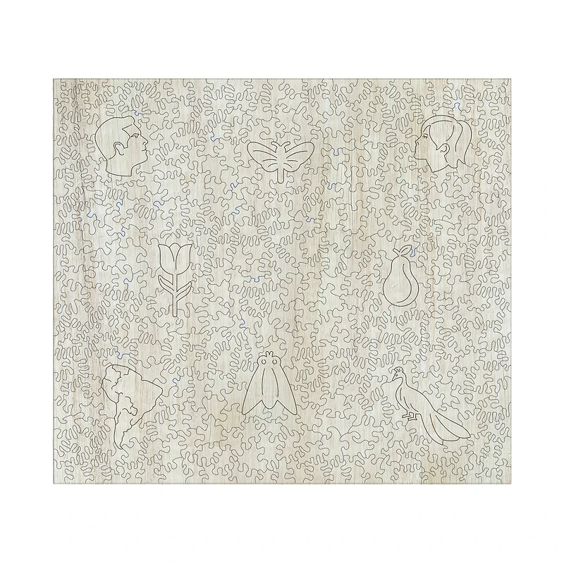 Wooden Jigsaw Puzzle - Life Series: 456 Pcs