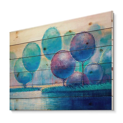 Designart - Colourful Ornamental Trees V