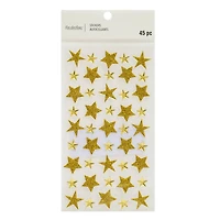 Gold Glitter Star Stickers by Recollections™