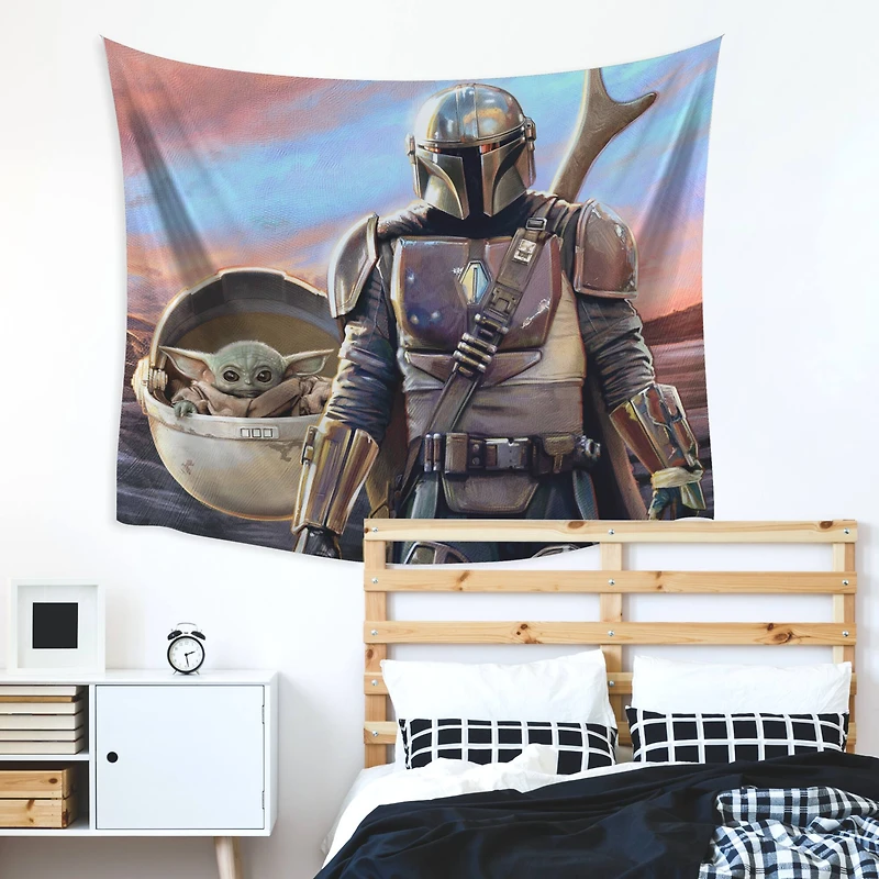 RoomMates The Mandalorian Tapestry 