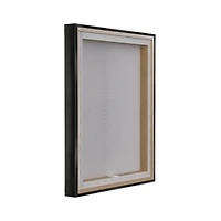 Stupell Industries Tired Of Winter Funny Poem Framed Floater Canvas Wall Art