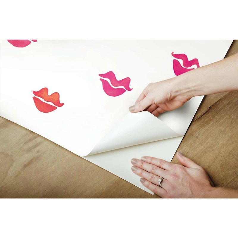 RoomMates Cat Coquillette Kisses Peel & Stick Wallpaper