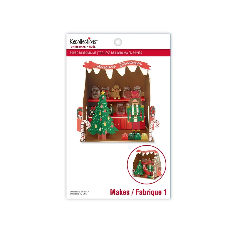 Candy Shop Paper Diorama Kit by Recollections™