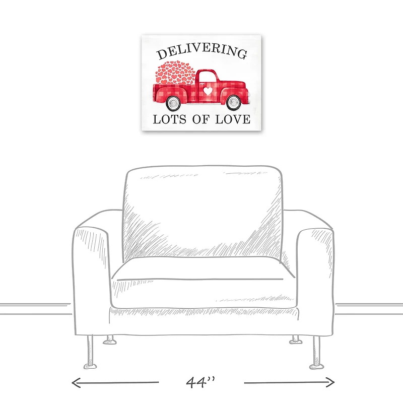 Lots of Love Canvas Wall Art