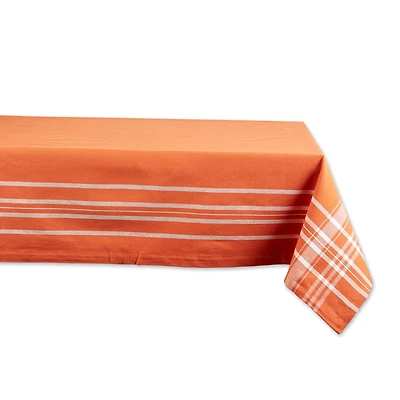 DII® 84" Burnt Orange Harvest Market Tablecloth