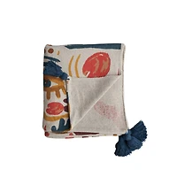 Hello Honey® 60" x 50" Visage Artistry Cotton Blend Throw