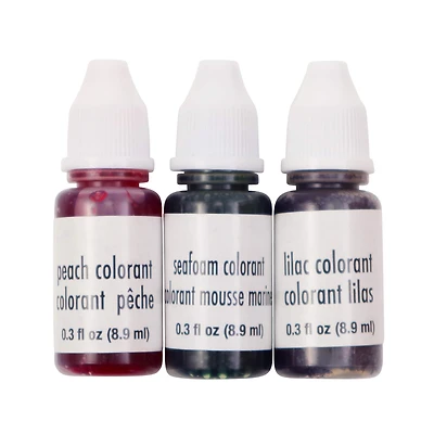 Lilac, Peach & Seafoam Soap Colorants by Make Market®