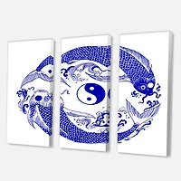 Designart - Chinoiserie Koi Fish II