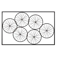 48" Black Iron Rustic Wall Décor