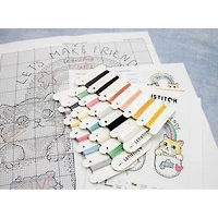 Letistitch Let's make friends! Counted Cross Stitch Kit