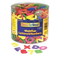 Creativity Street® WonderFoam® Shapes, Letters & Numbers Tub