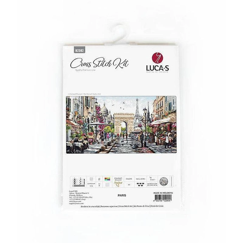 Luca-s Paris Counted Cross Stitch Kit