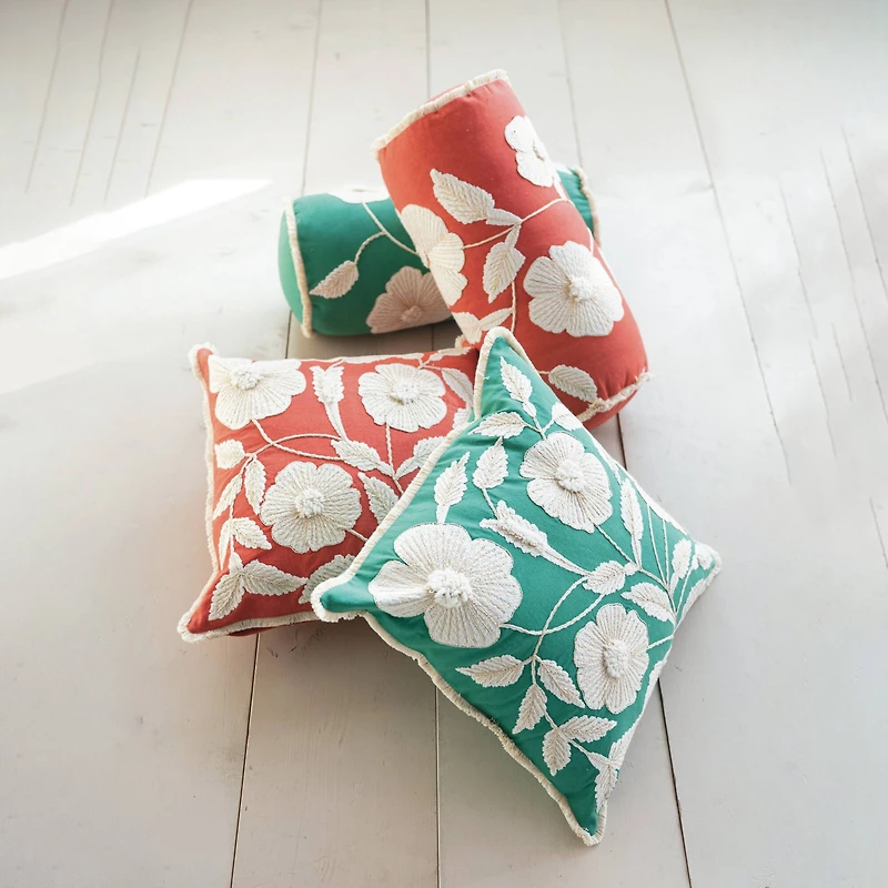 Hello Honey® Enchanted Garden Embroidered Pillow Set