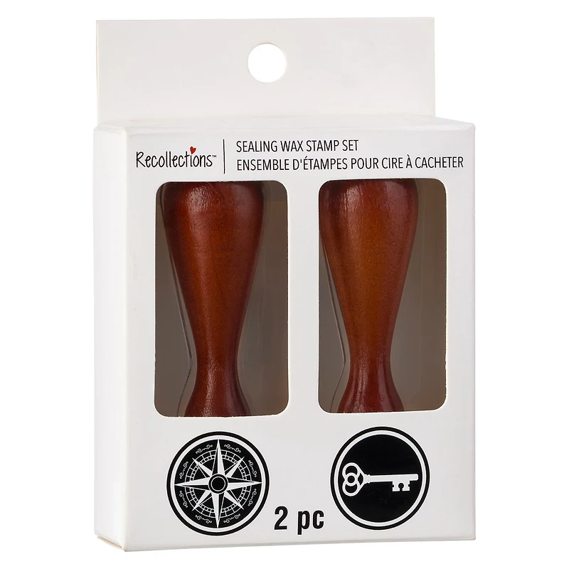 Key & Compass Wax Stamp Set by Recollections™