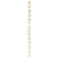 12 Pack: Natural White Mother of Pearl Swirl Beads, 7mm by Bead Landing™