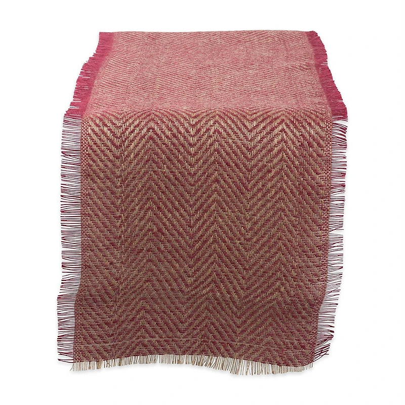DII® 108" Chevron Burlap Table Runner