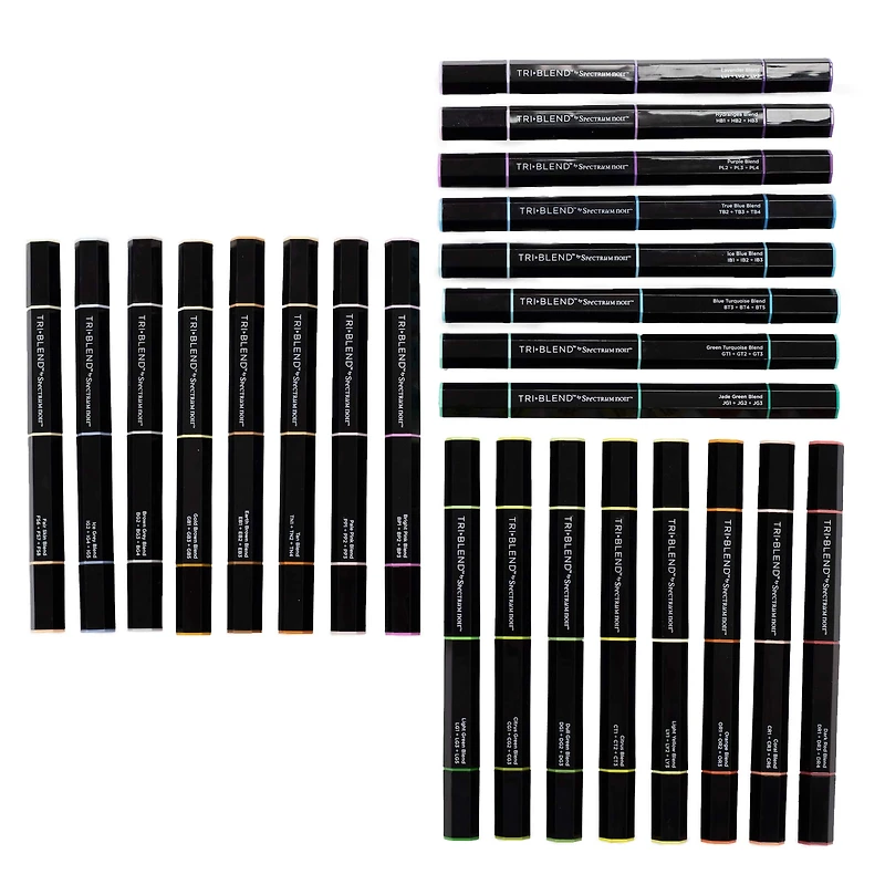 Spectrum Noir™ TriBlend™ Essential Blends Brush Marker Set