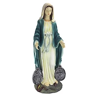Design Toscano 22" Miraculous Medal Madonna Sacred Garden Statue