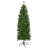 12ft. Pre-Lit White River Fir Artificial Christmas Tree, Clear Lights