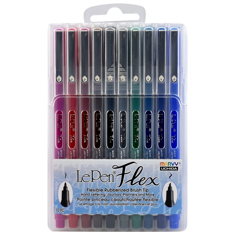 Marvy® Uchida LePen® Flex 10 Primary Pen Set