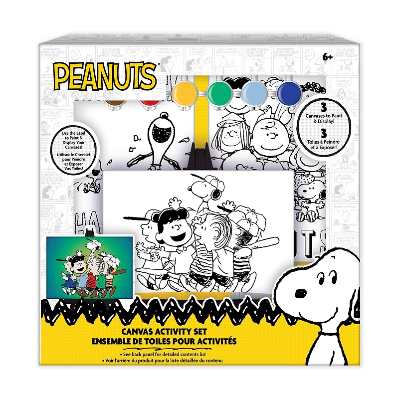 Peanuts® Paint Your Own Canvas Activity Set