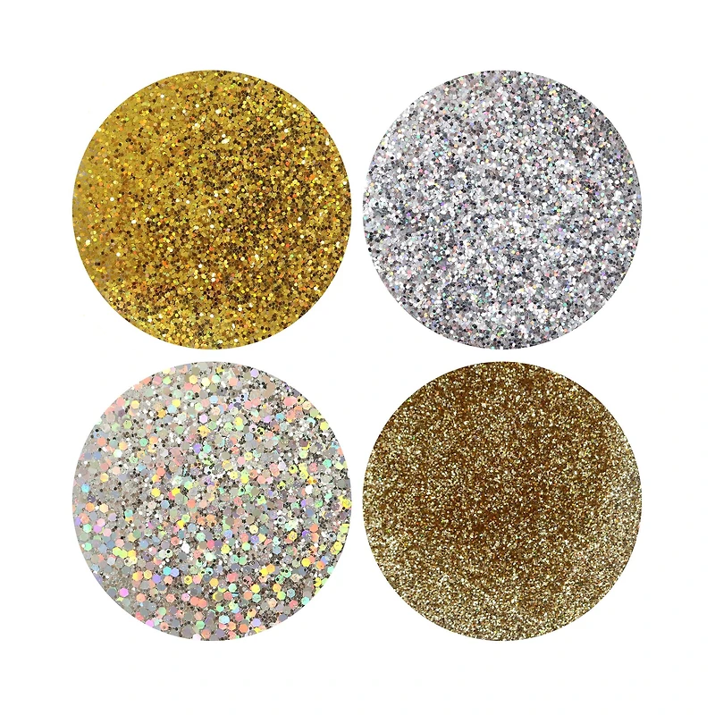 Metallic Glitter 4 Part Stacker by Creatology™
