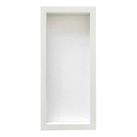 Flat White Display Frame by Studio Décor