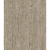 RoomMates Taupe Dimensional Natural Wood Peel & Stick Wallpaper