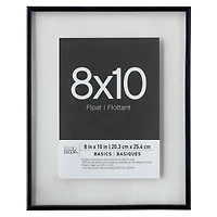 6 Pack: Black Thin 8" x 10" Float Frame, Basics by Studio Décor®
