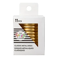 The Happy Planner® Classic Metal Discs, Gold