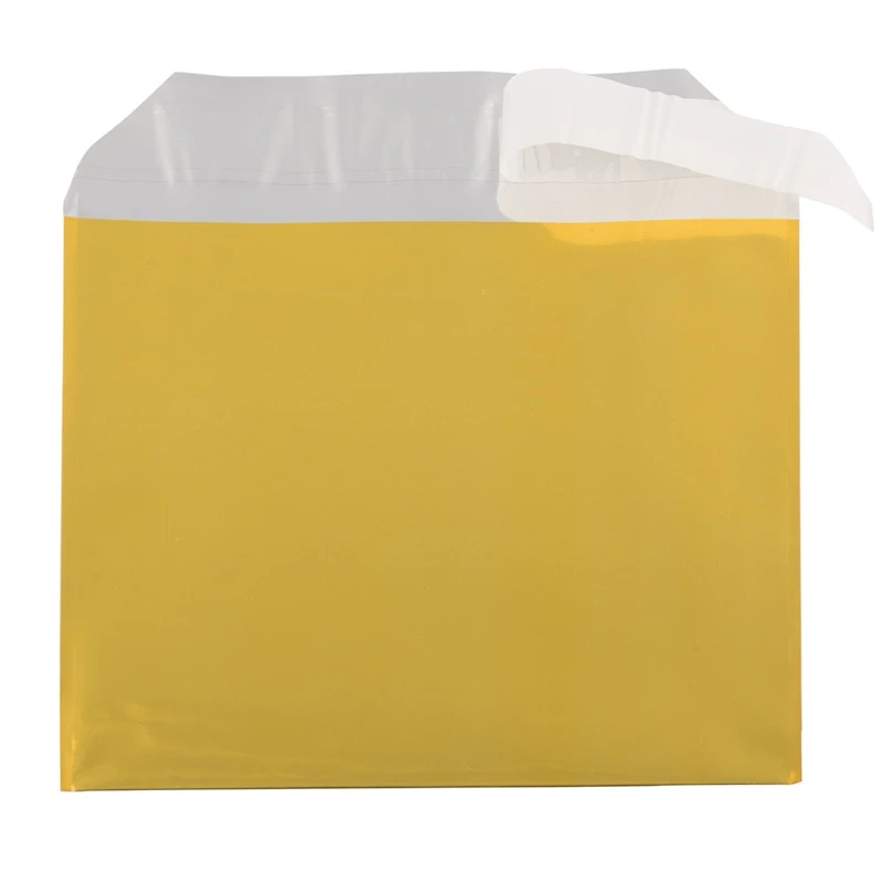 JAM Paper 4" x 5.5" Gold Foil Self Adhesive Closure Envelopes, 25ct.