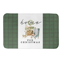 Home For Christmas Bath Mat