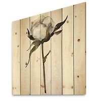 Designart - Retro Cotton Flower