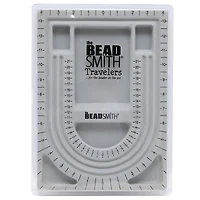 The Beadsmith® Travelers Bead Board With Lid, 9.75" x 13.25"