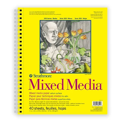 Strathmore® 300 Series Mixed Media Pad