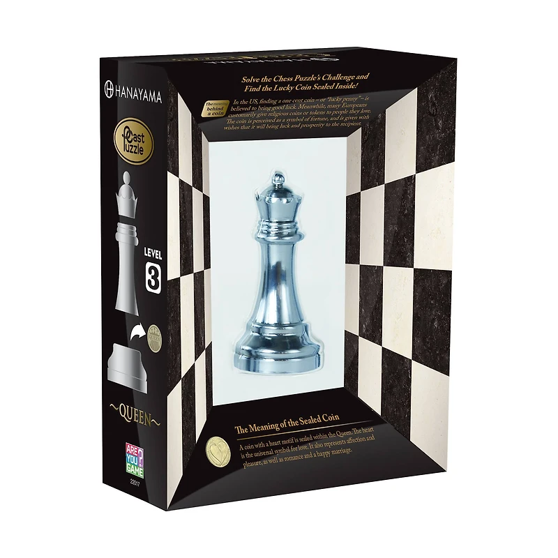 Hanayama Level 3 Cast Chess Puzzle