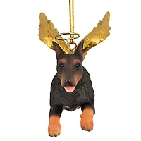 Design Toscano Honor the Pooch Doberman Angel Ornament