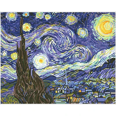 Diamond Dotz® Intermediate Level Starry Night Diamond Painting Kit
