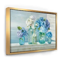 Designart - Coastl Flowers Bouquets
