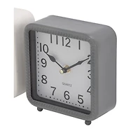 6" Traditional Metal Clock Set