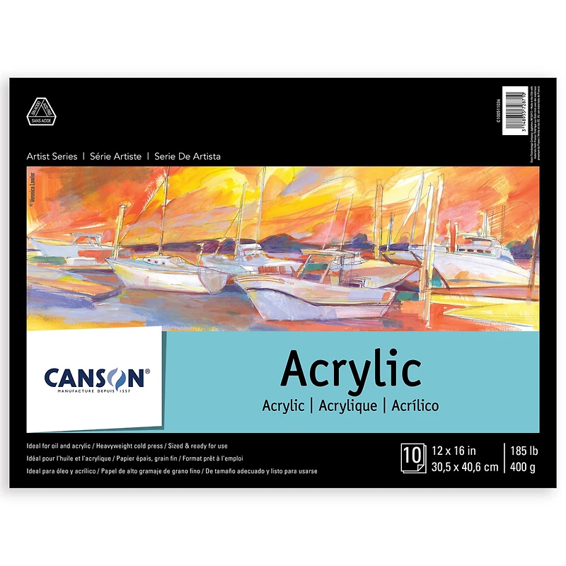Canson® Montval Acrylic Paper Pad