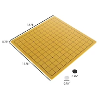 Toy Time Beginner's Reversible Go Board Game Set