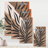 Designart - Tropical Leaf Silhouettes and Shapes II