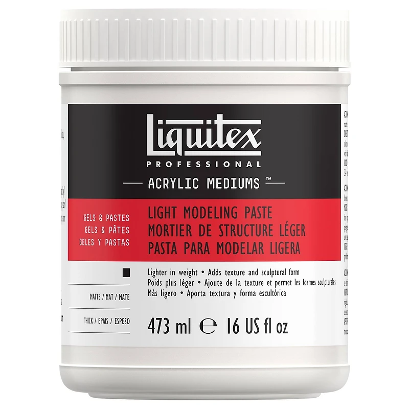Liquitex® Light Modeling Paste